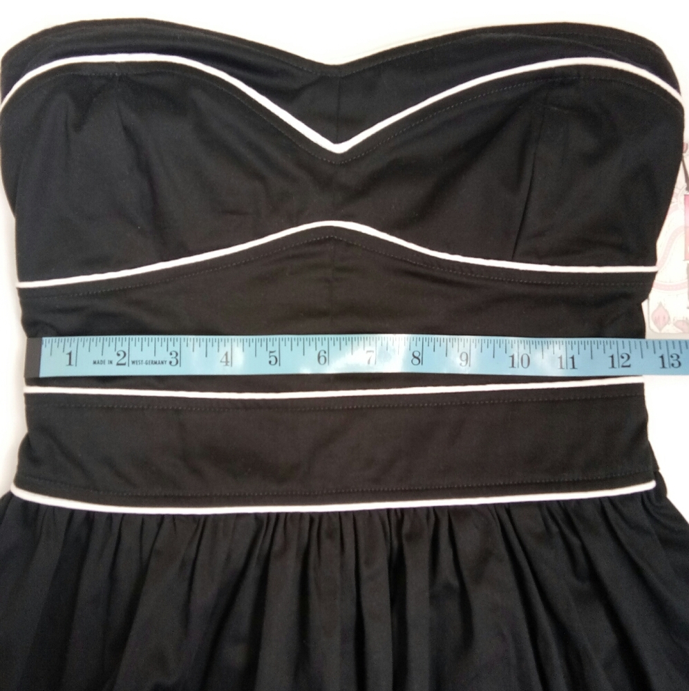 NWT Lucy Love Strapless Mini Dress Black - Picture 4 of 9